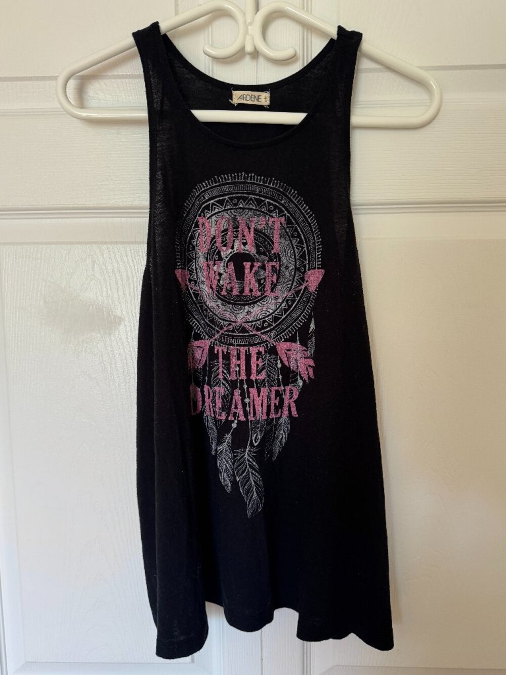 Graphic Loose Fitted Tank Top